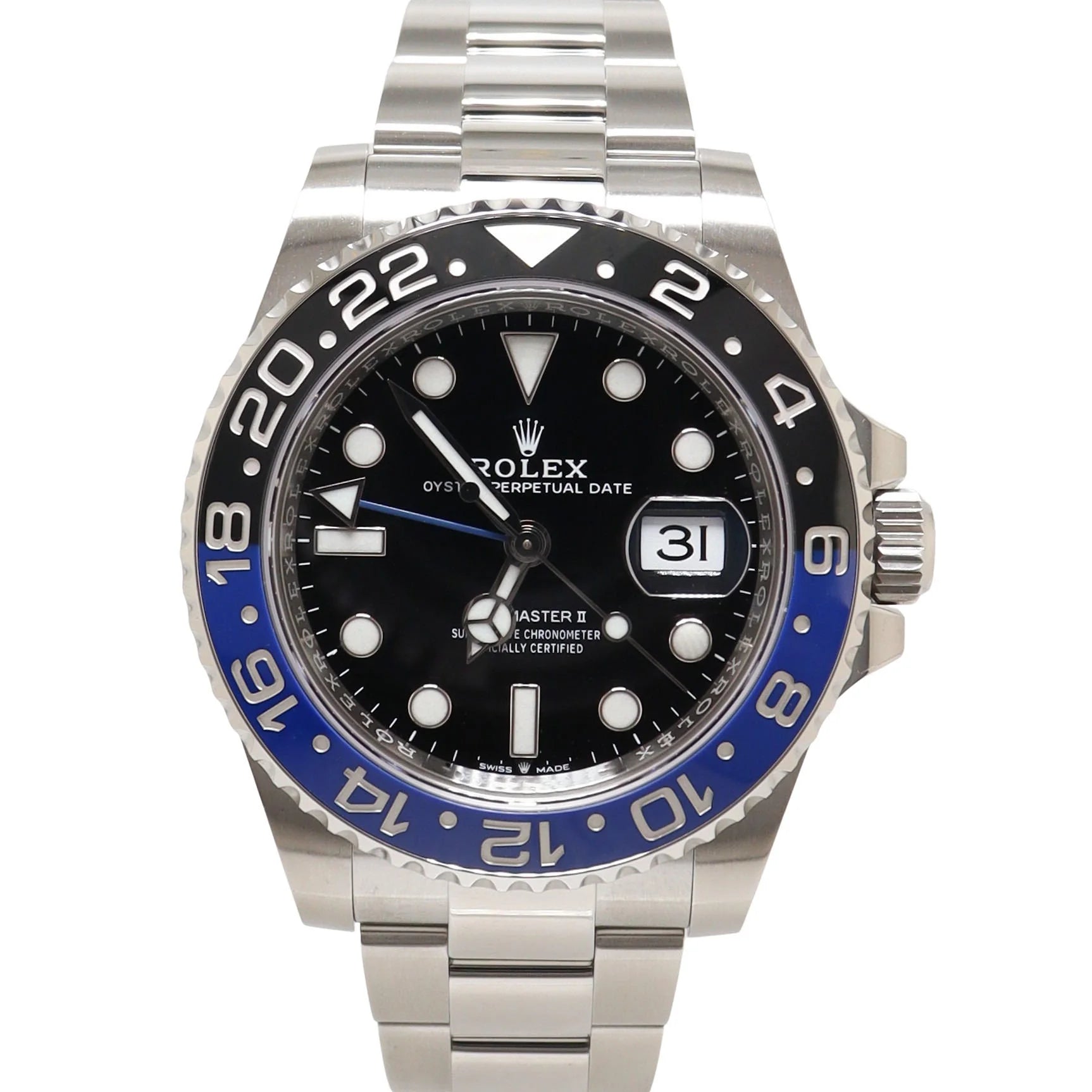 RLX GMT-Master II 40mm Black Dial