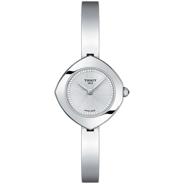 Tissot Femini-T Silver Stainless Steel Silver Dial Quartz Watch for Ladies - T113.109.11.036.00