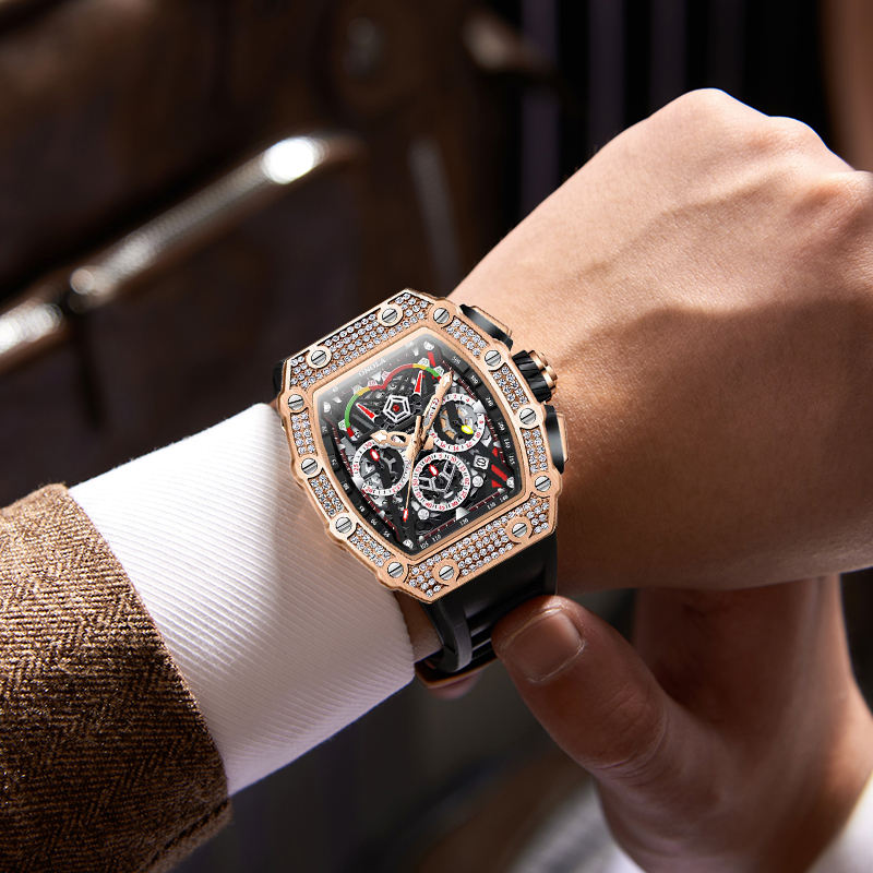 R-M Luxury Luminous Man Watch