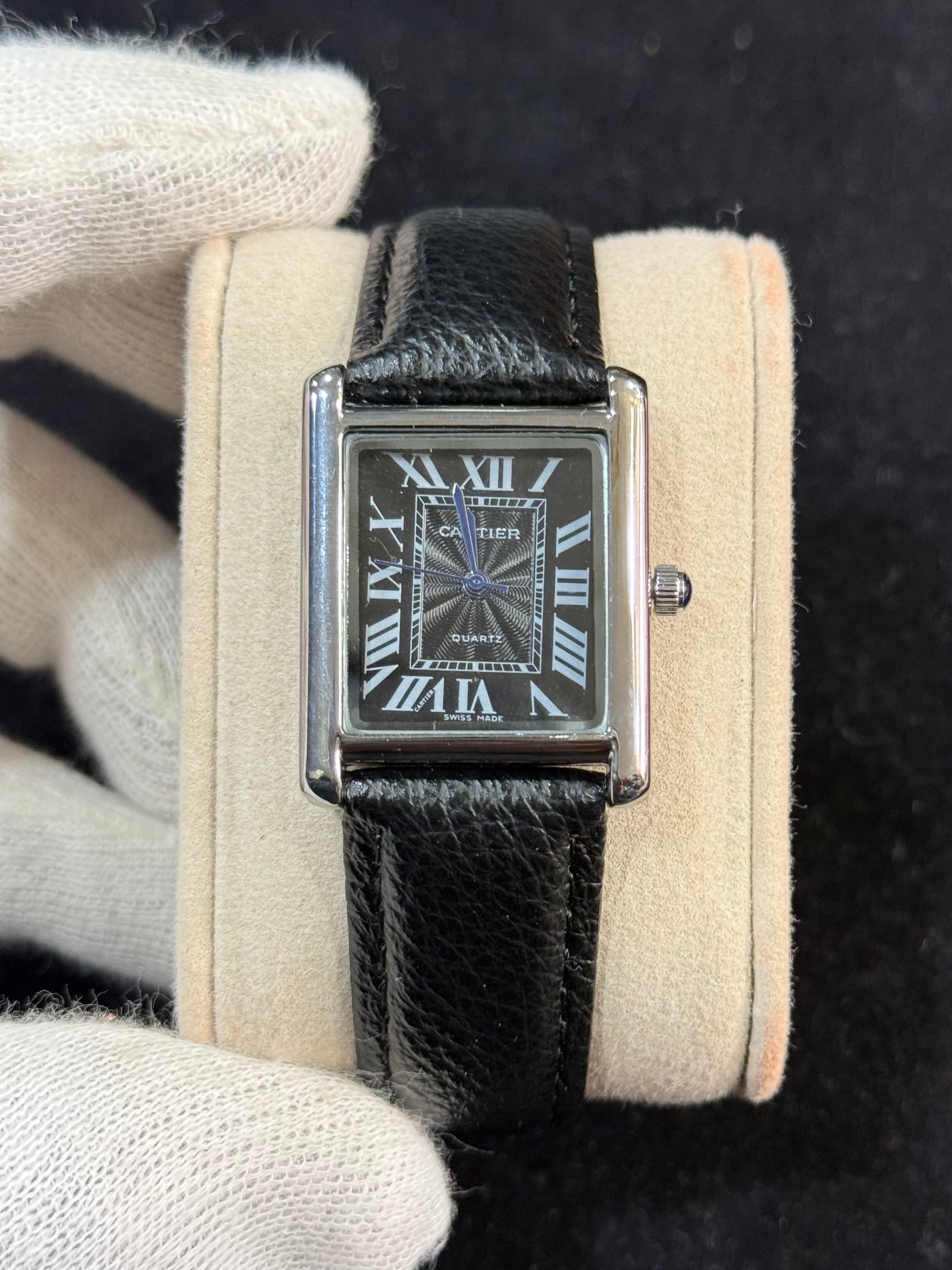 Cartier Tank - Full Black Stealth Edition