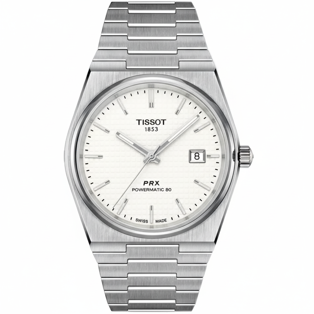 Tissot  PRX Powermatic 80 35mm Unisex Watch White