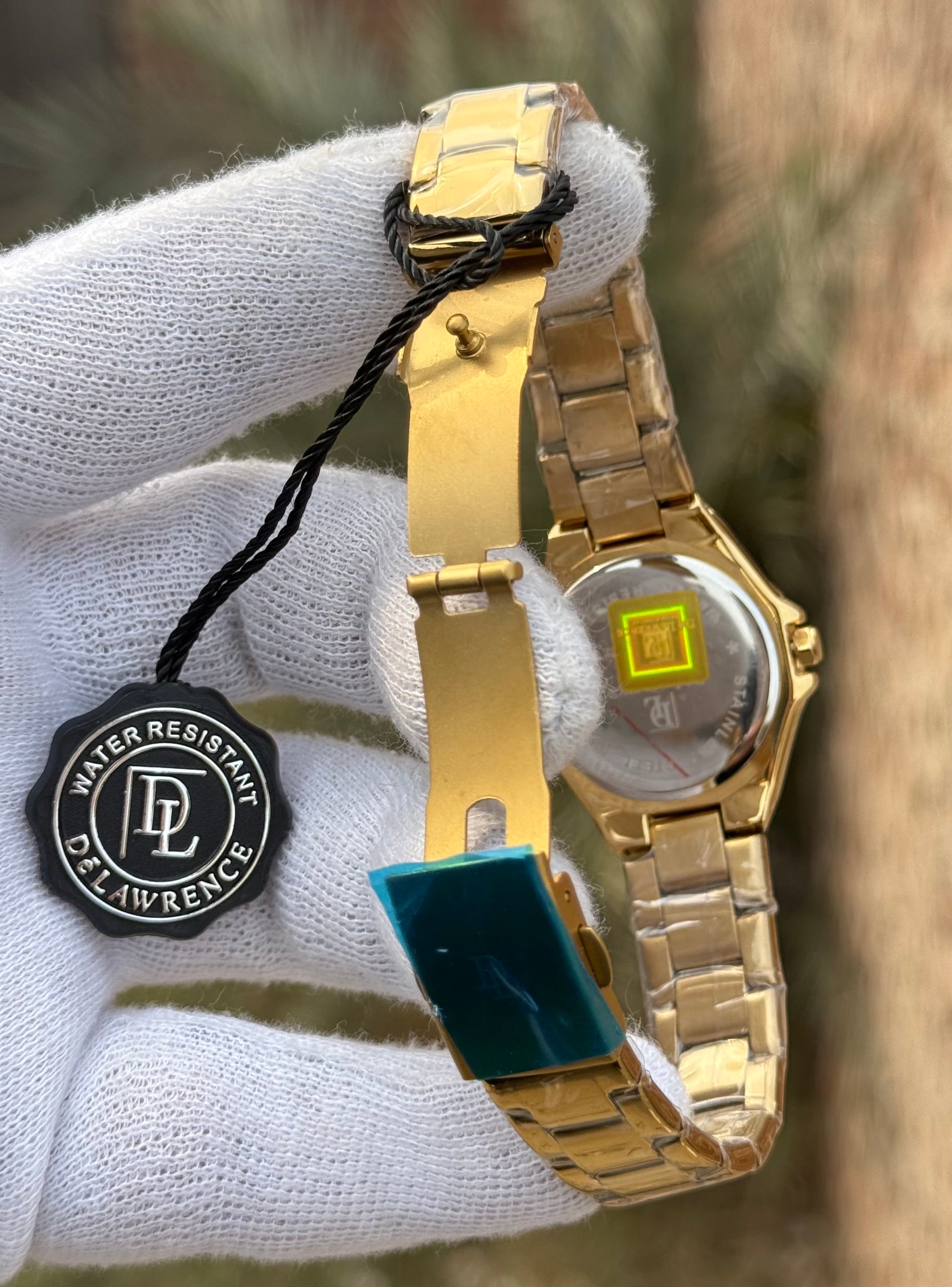 DL Luxury Edition - Champagne Gold Crystal Watch