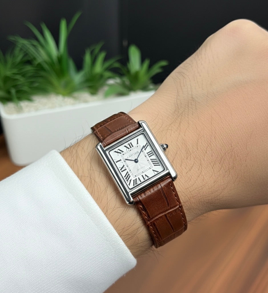 Cartier Tank Vintage - Coffee Brown