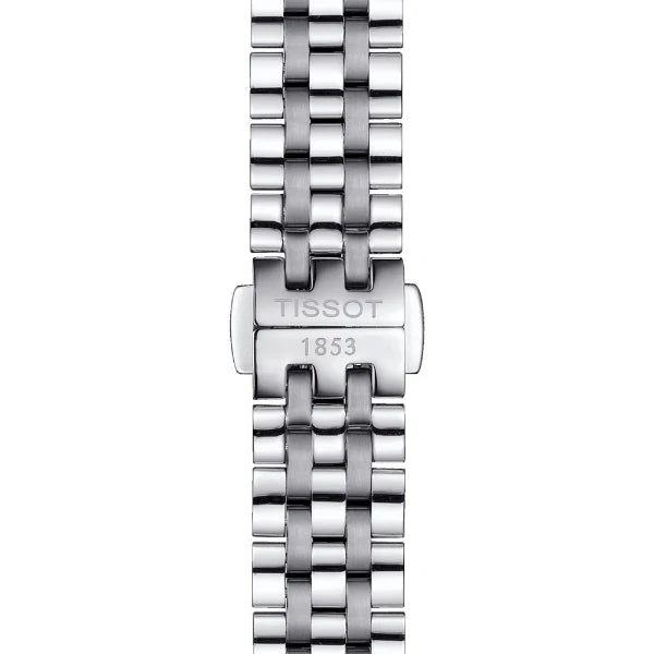 Tissot Carson Premium Lady Silver Stainless Steel Pink Dial Quartz Watch for Ladies - T122.210.11.159.00