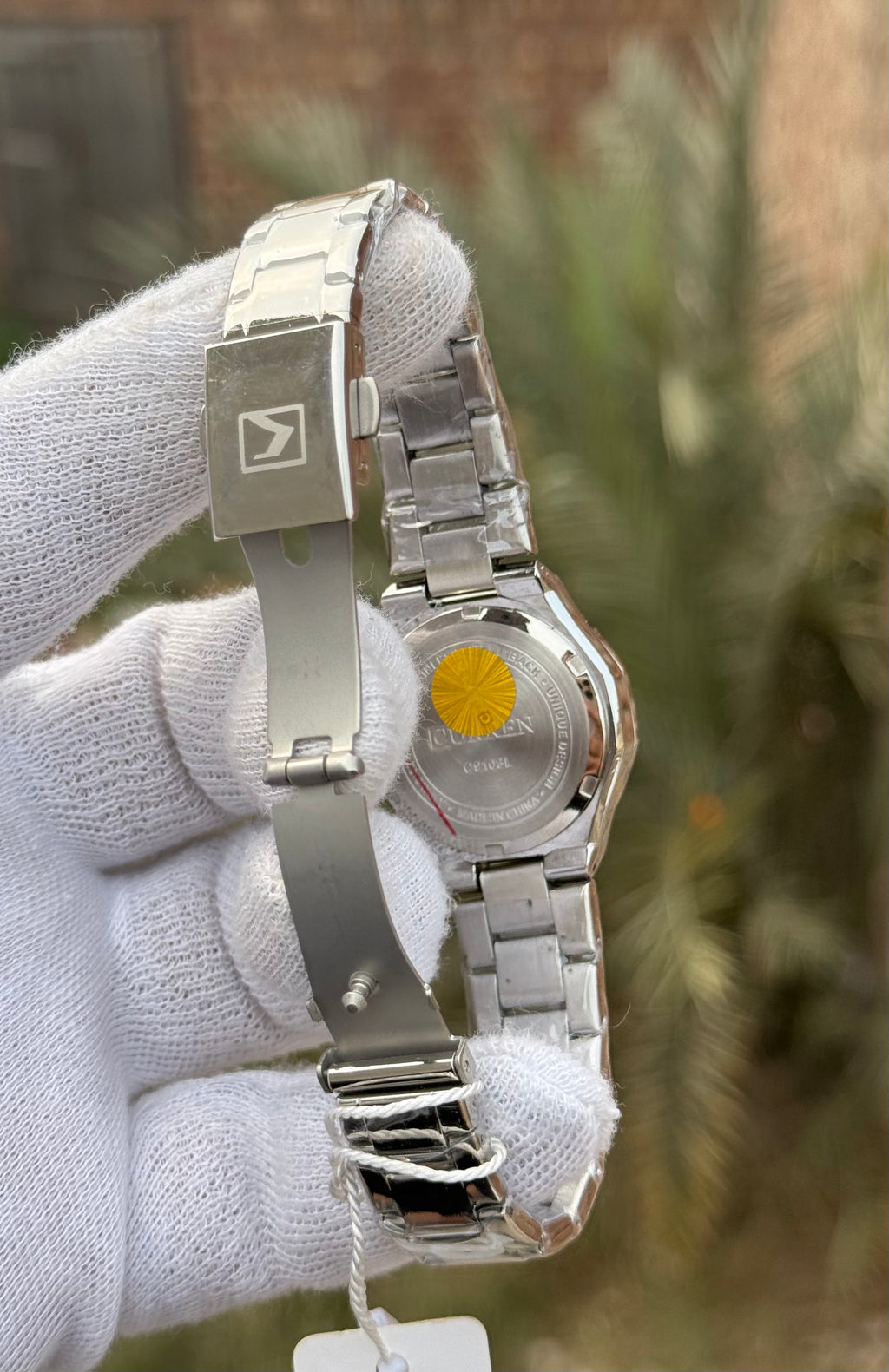 Curren Blanche Luxury - Sky blue -Wave Pattern Edition