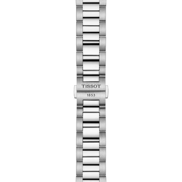 Tissot PR 100 Silver Stainless Steel Blue Dial Chronograph Quartz Watch for Gents - T150.417.11.041.00