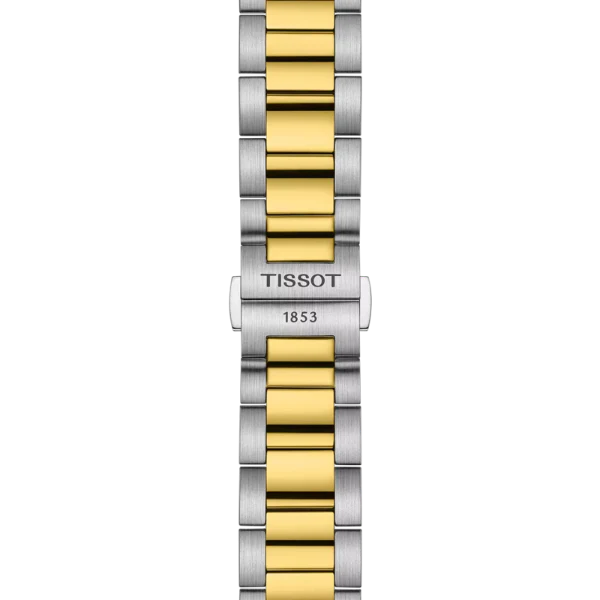 Tissot PR 100 Two-tone Stainless Steel Silver Dial Chronograph Quartz Watch for Gents - T150.417.22.031.00