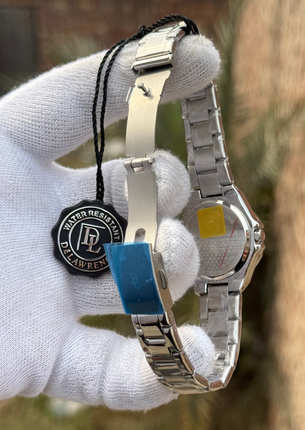 DL Luxury Edition - Pure Silver Diamond Watch.