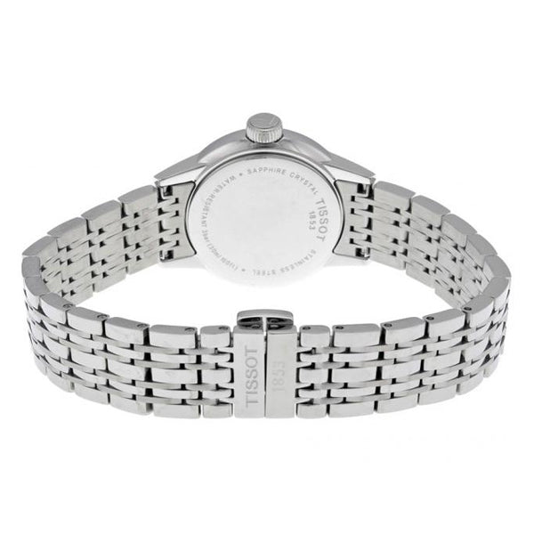 Tissot Carson Silver Stainless Steel White Dial Quartz Watch for Ladies - T-0852101101100