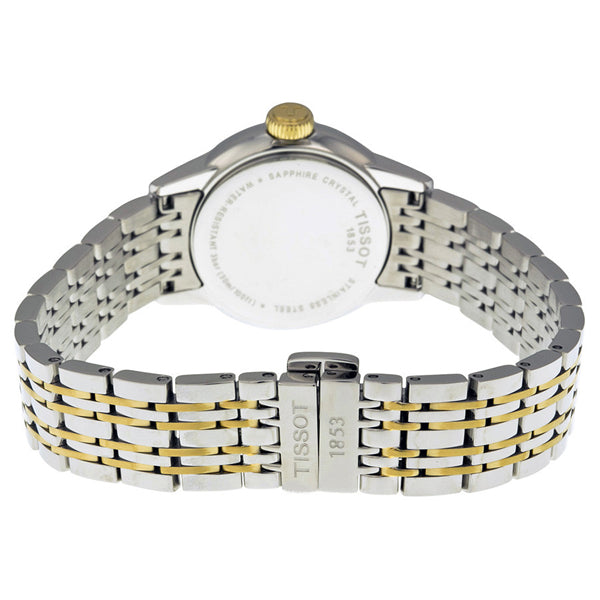 Tissot Carson Two-tone Stainless Steel White Dial Quartz Watch for Ladies - T-0852102201300