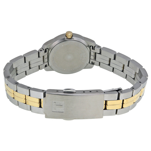 Tissot PR100 Two-tone Stainless Steel Silver Dial Quartz Watch for Ladies - T049.210.22.032.00