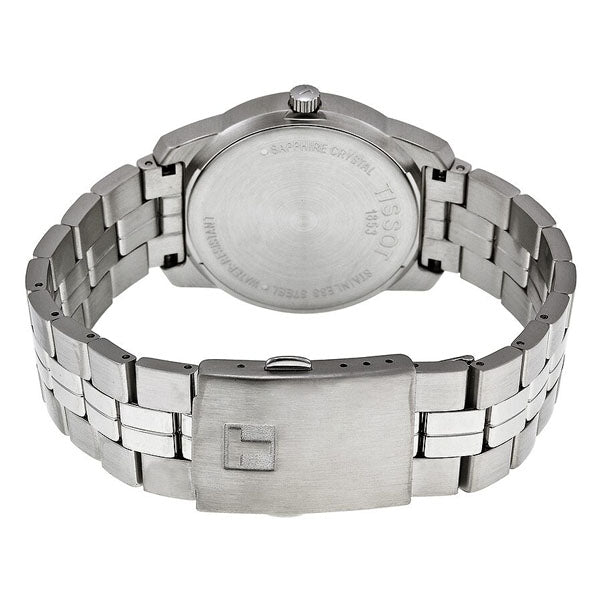 Tissot PR100 Silver Stainless Steel Blue Dial Quartz Watch for Men's - T049.410.11.047.01