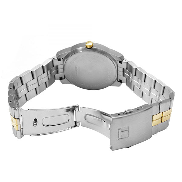 Tissot PR100 Two-tone Stainless Steel Silver Dial Quartz Watch for Men's - T049.410.22.032.01