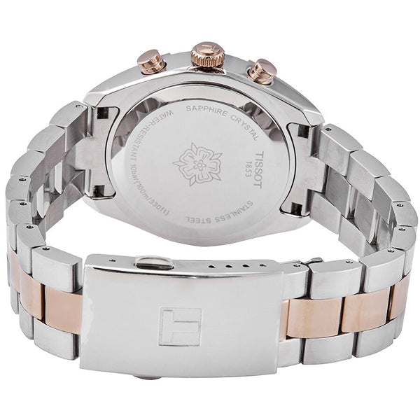 Tissot PR100 Two-tone Stainless Steel Pink Mother of Pearl Dial Quartz Watch for Ladies - T101.917.22.151.00