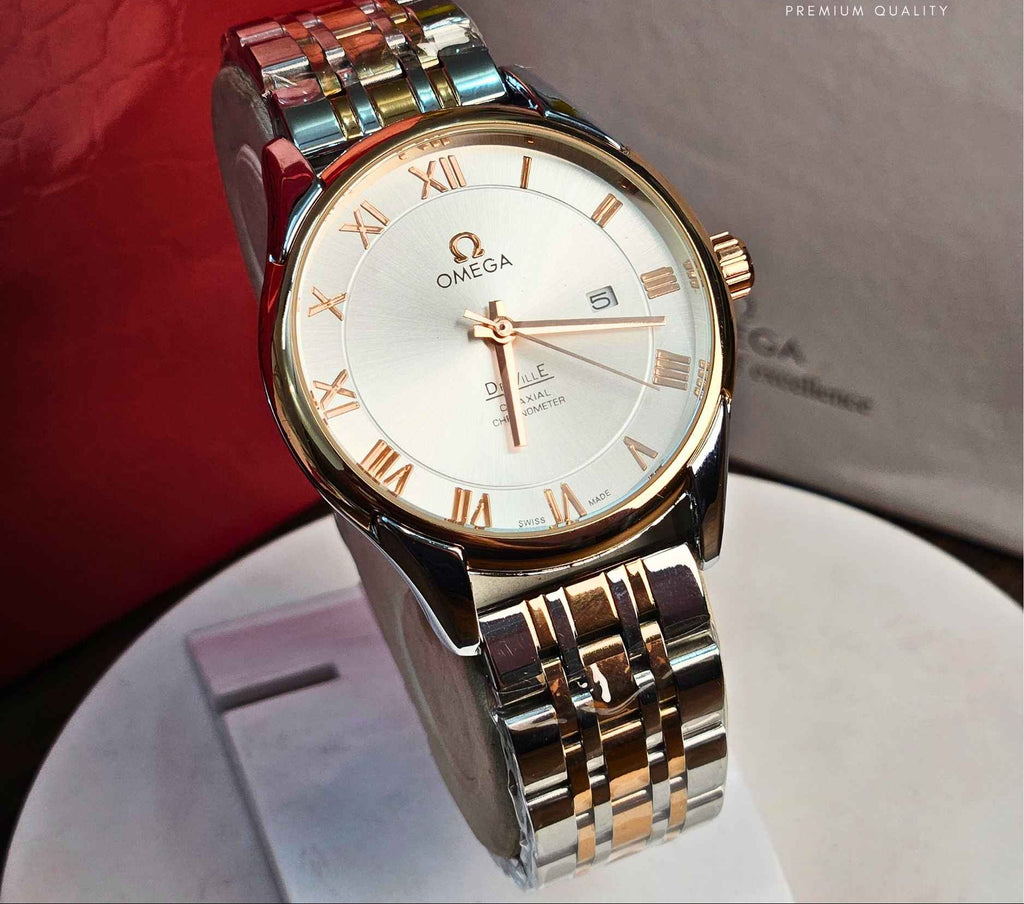 OMEGA De Ville (Masterpiece) Two-Tone Stainless-steel Luxury Watch