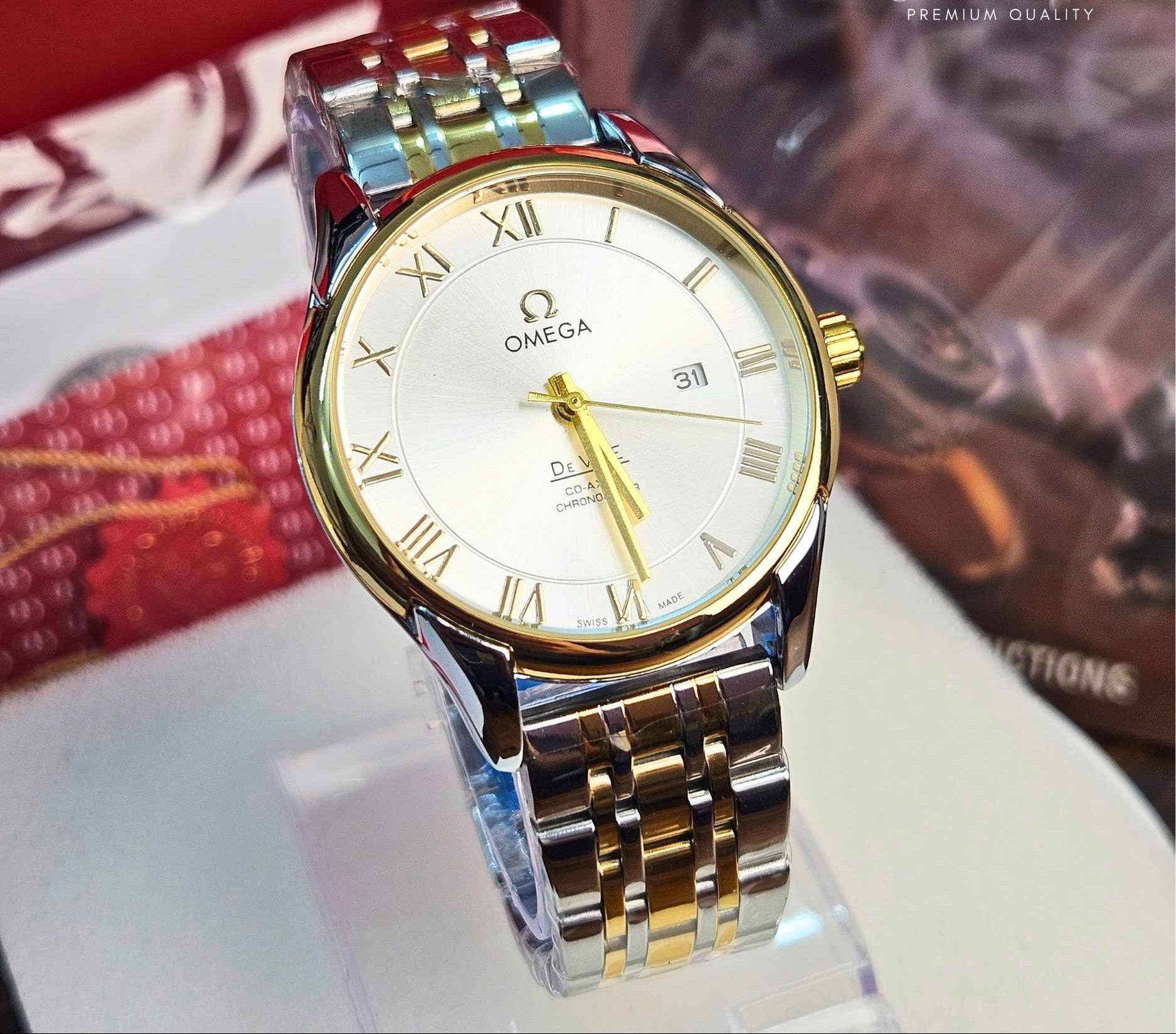 OMEGA De Ville (Masterpiece) Two-Tone Stainless-steel Luxury Watch