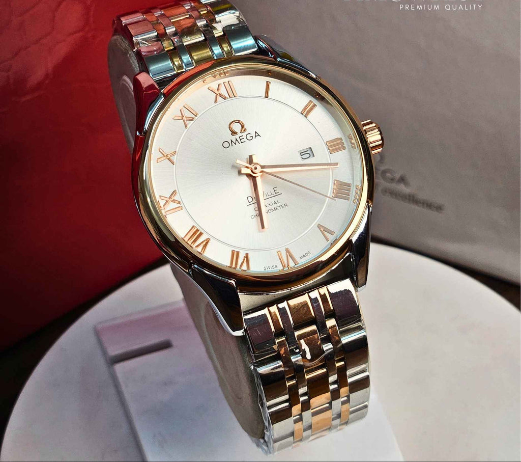 OMEGA De Ville (Masterpiece) Two-Tone Stainless-steel Luxury Watch