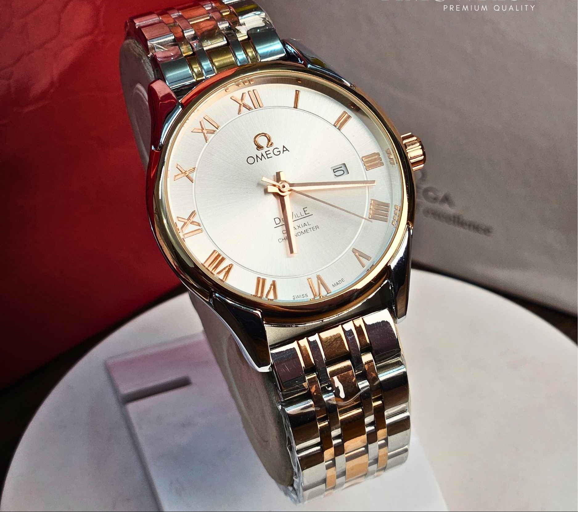 OMEGA De Ville (Masterpiece) Two-Tone Stainless-steel Luxury Watch