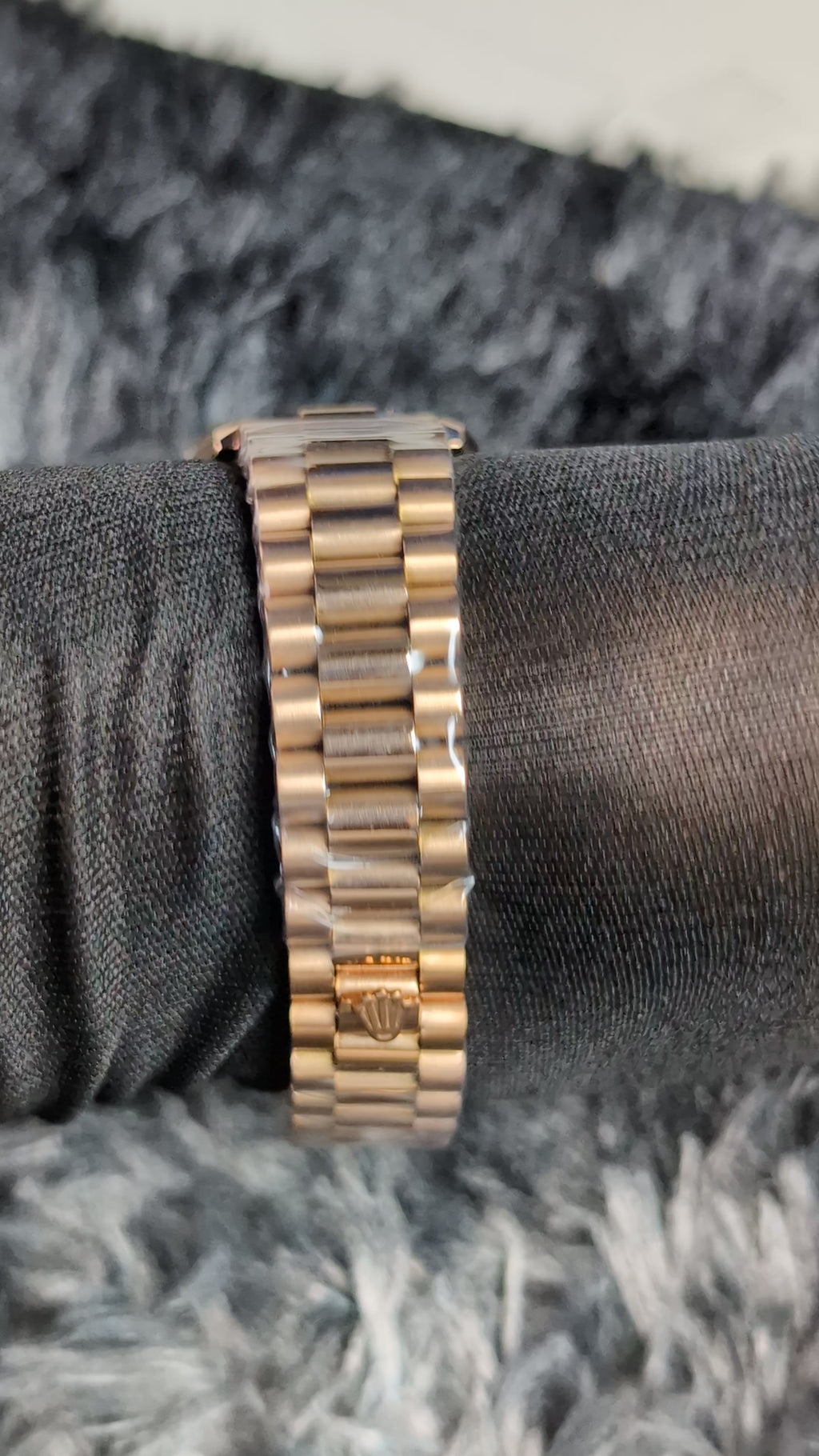 RLX Pink Gold Day-Date 36 Watch