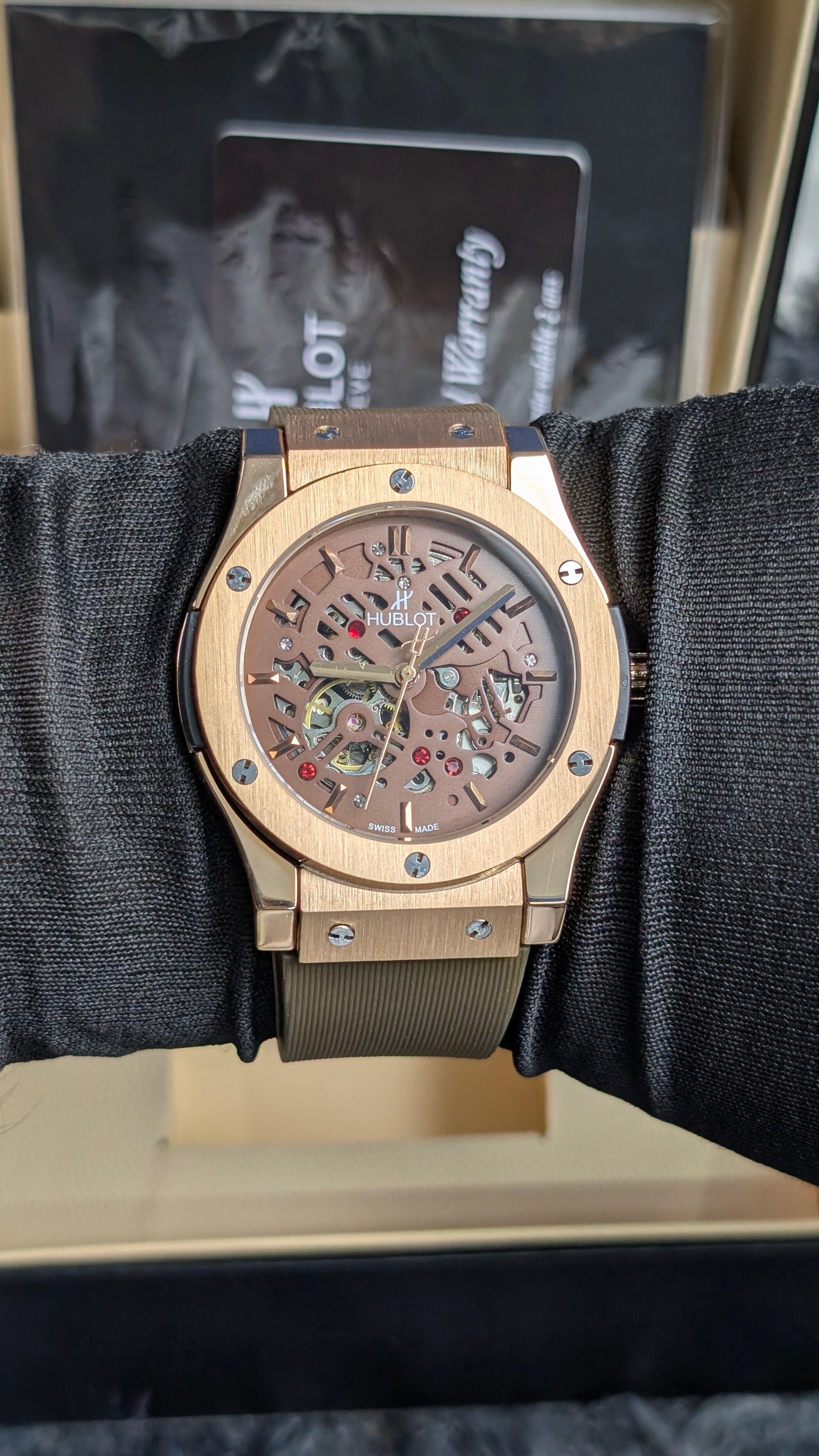 HB Automatic Skeleton Watch