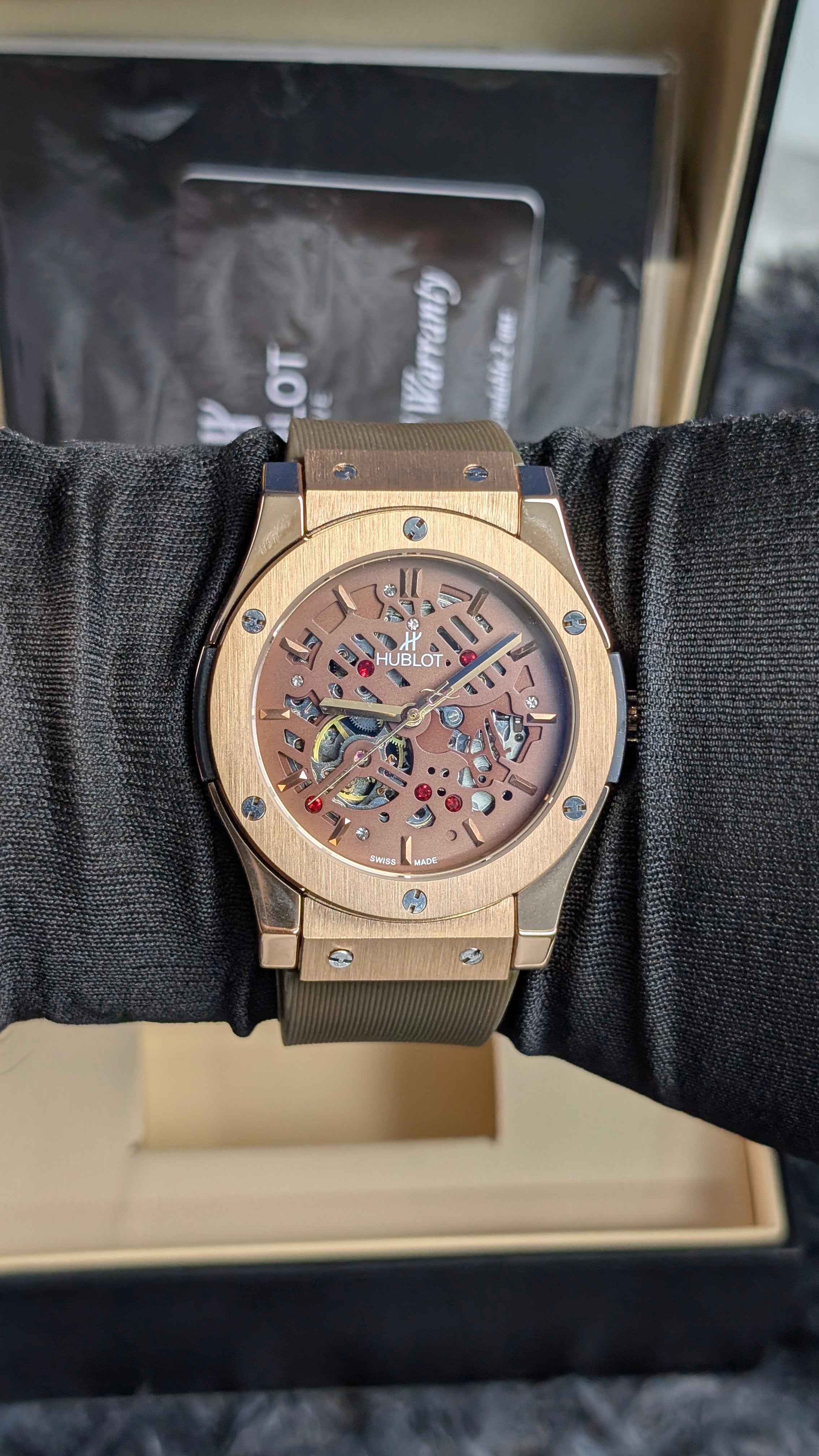 HB Automatic Skeleton Watch