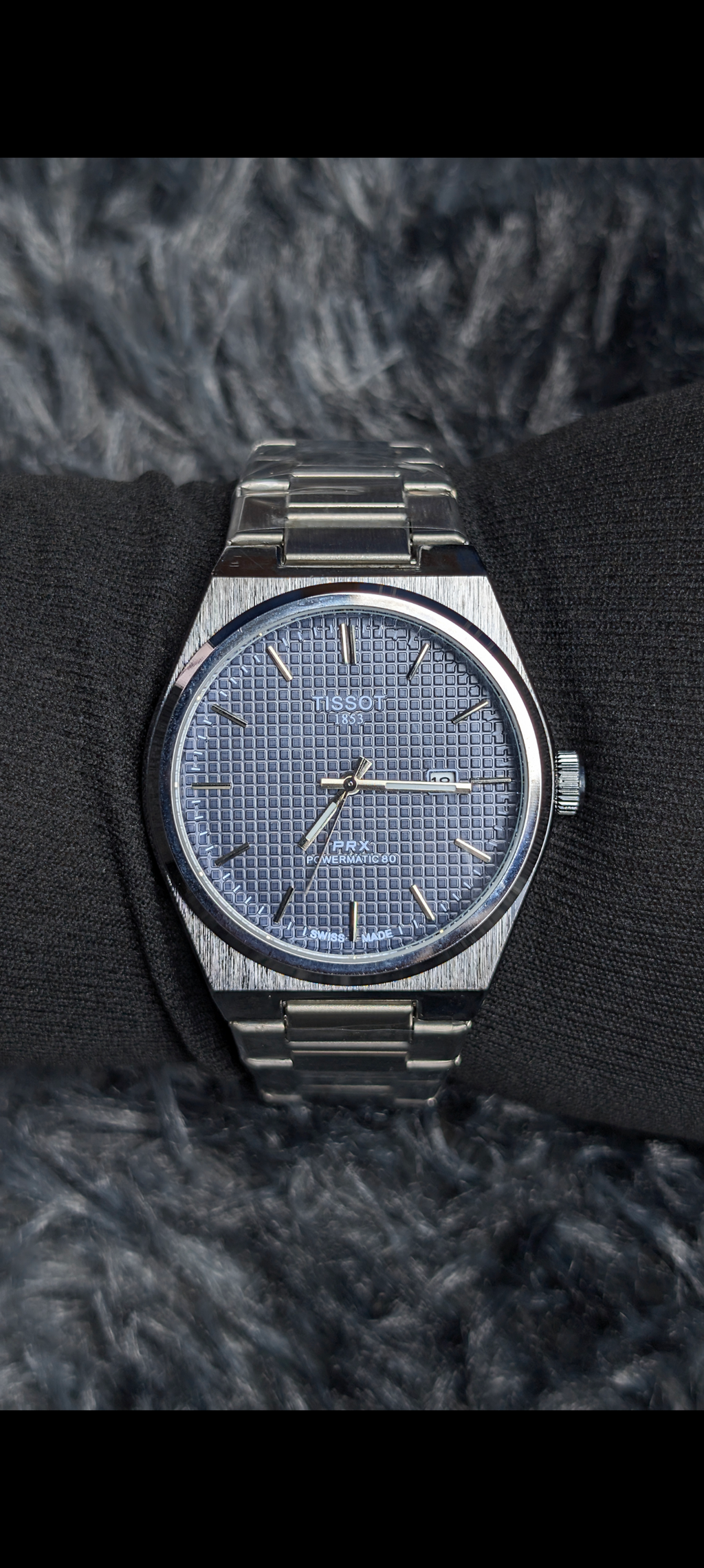 Tissot  PRX Powermatic 80 35mm Unisex Watch Black