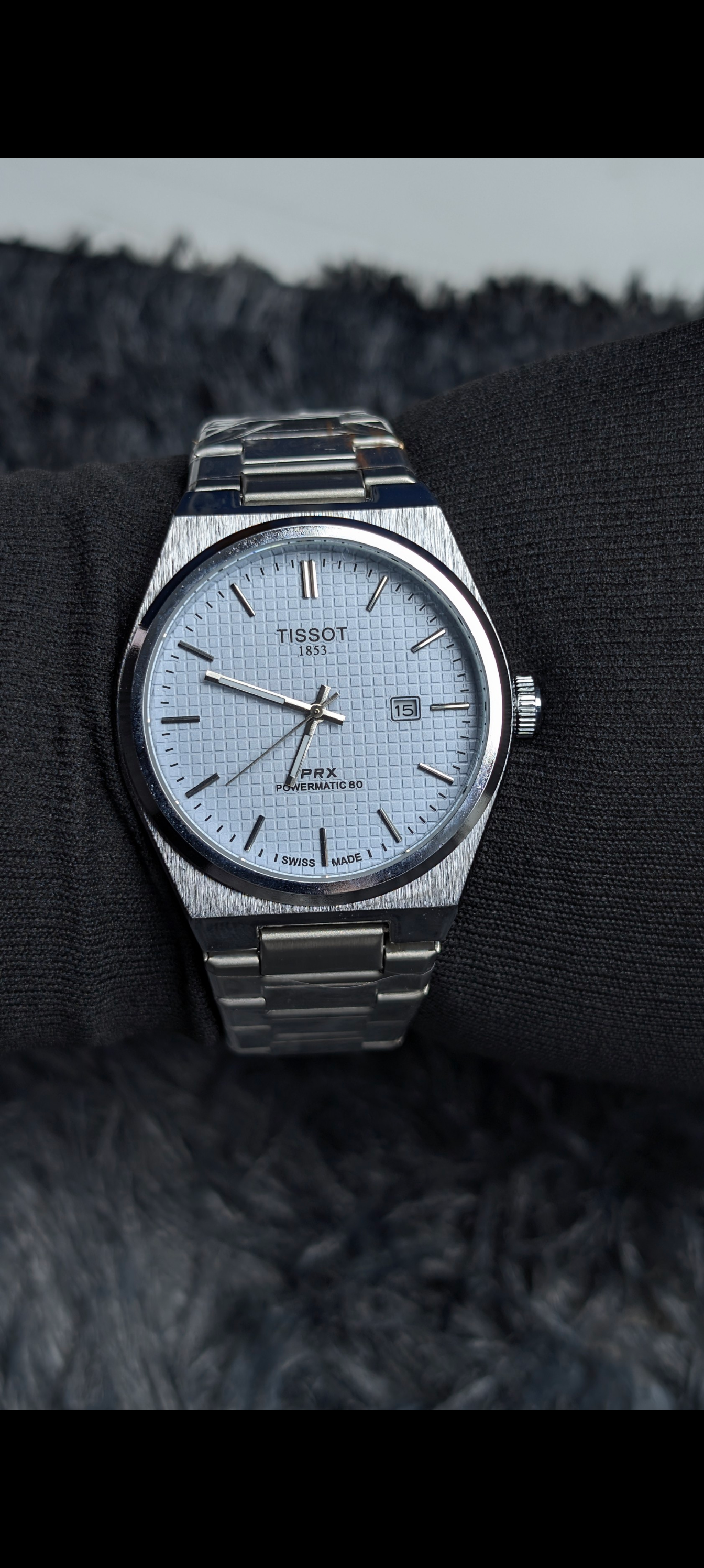 Tissot PRX Powermatic 80 35mm Unisex Watch  Blue