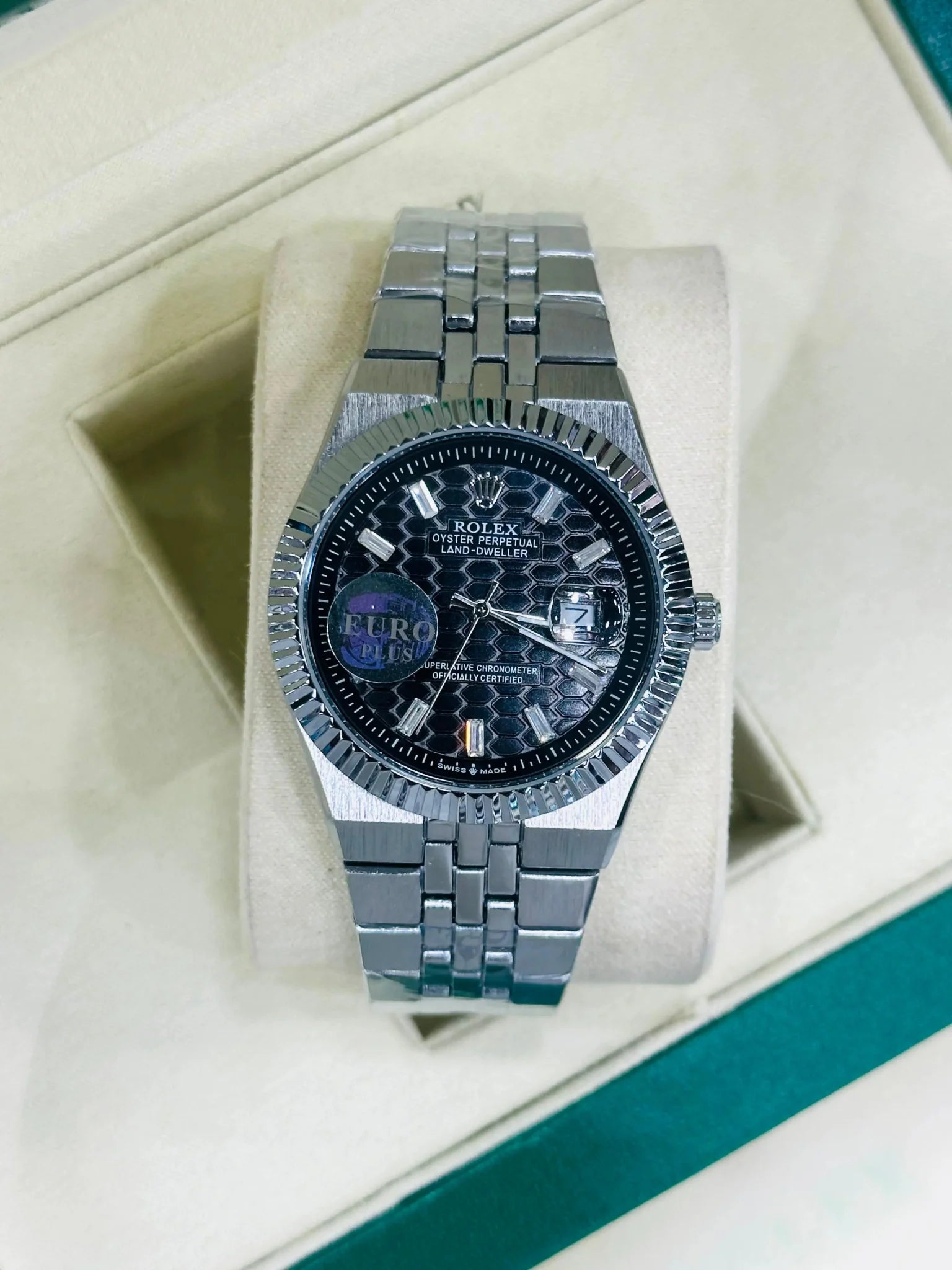 Rolex Land Dweller Oyster Perpetual Gold Watch